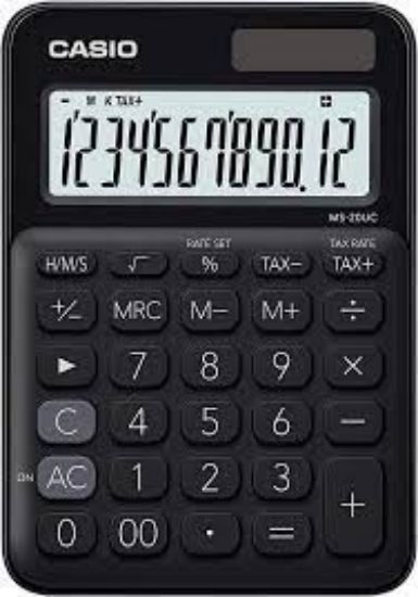Picture of CASIO CALCULATOR BLACK