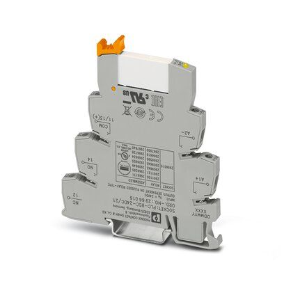 Picture of Phoenix Contact Din Rail Mount Interface Relay 24VDC Coil Spdt
