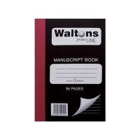 Picture of Croxley Manuscript Book Feint And Margin 96 Page A5