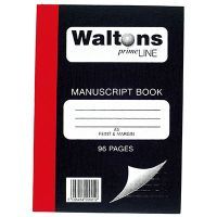 Picture of Croxley Manuscript Book Feint And Margin 192 Page