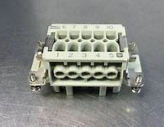 Picture of Male 10 Pin Connector 16A 500V 6Kv