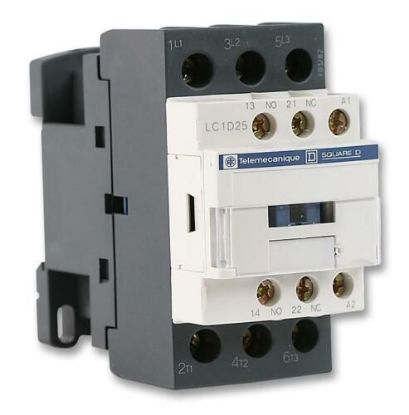 Picture of Contactor Schneider Lc1 D25 Bd 24Vdc