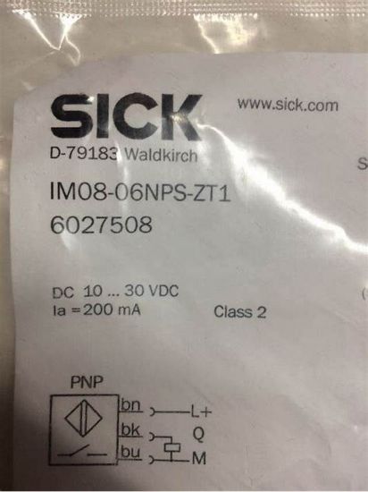 Picture of Sick Sensor Im08-06Npszt1