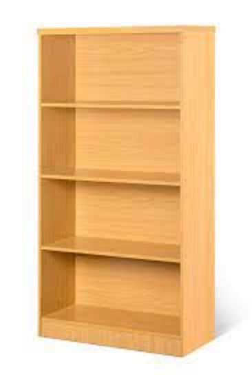 Picture of 4-Tier Bookcase