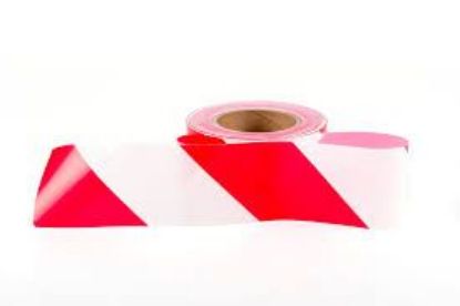 Picture of BARRIER TAPE RED/WHITE 75X100