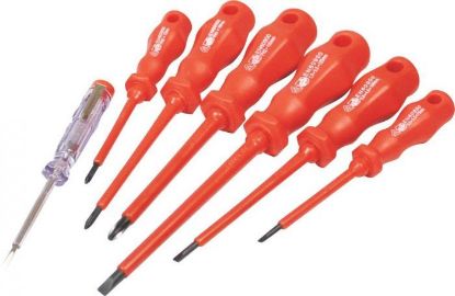 Picture of HON7810 SCREWDRIVER MTS SET 1000V W/TESTER 7PC