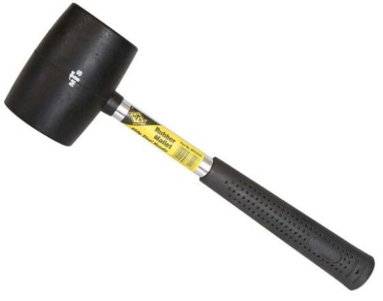 Picture of MTS3585 RUBBER MALLET 450G STEEL SHAFT