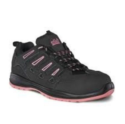 Picture of Ladies Ella Safety Shoe Black Lily