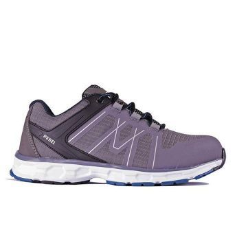 Picture of REBEL SAFETY SHOES MENS LIGHT INDUSTRIAL STC GREY