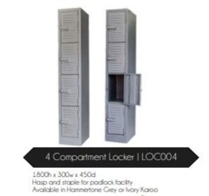 Picture of 4 Compartment Locker