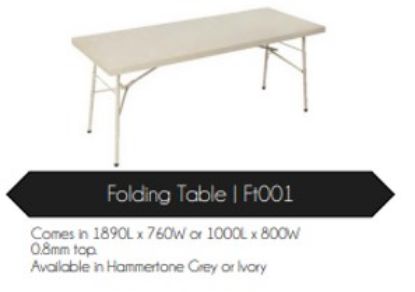 Picture of Steel Folding Table 