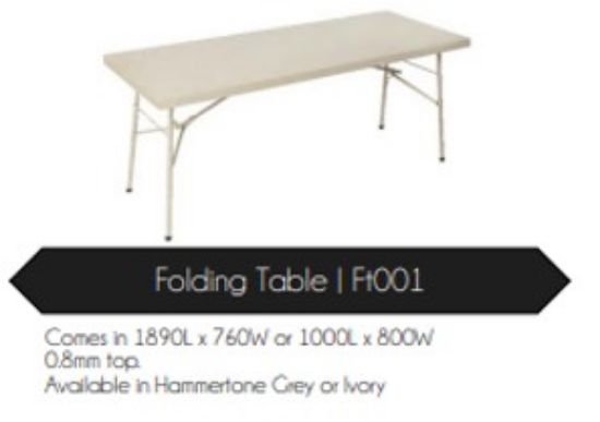 Picture of Steel Folding Table 