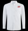 Picture of Button Up Mens White Long-Sleeve Shirt