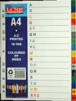 Picture of Le'Stat Pp A-Z 16-Part Index