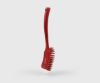 Picture of LONG HANDLE BRUSH STIFF RED
