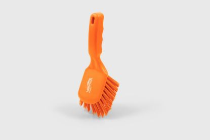 Picture of SHORT HANDLE BRUSH STIFF ORANGE