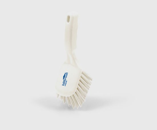 Picture of SHORT HANDLE BRUSH STIFF WHITE