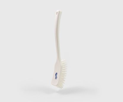 Picture of LONG HANDLE BRUSH STIFF WHITE