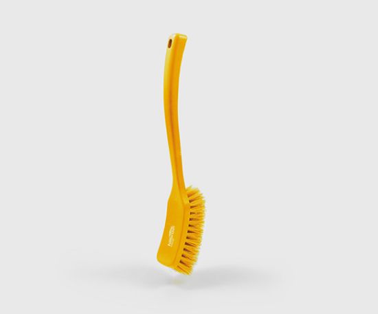 Picture of LONG HANDLE BRUSH SOFT YELLOW
