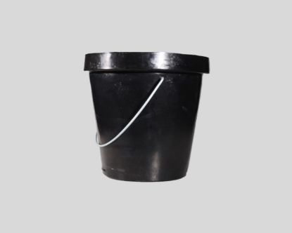 Picture of ROUND PLASTIC BUCKET BLACK
