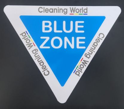 Picture of HYGIENE BLUE ZONE STICKER