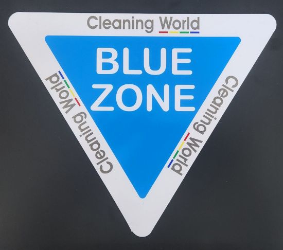 Picture of HYGIENE BLUE ZONE STICKER