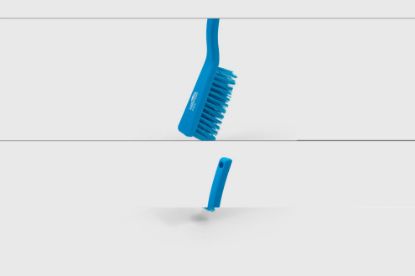 Picture of BANISTER BRUSH STIFF BLUE
