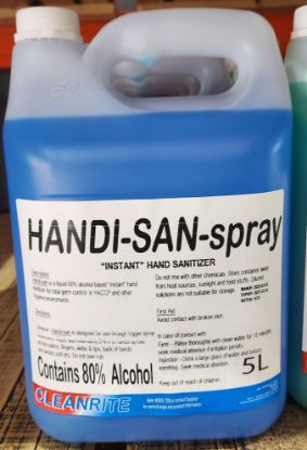 Picture of HANDI SAN - 70% ALCOHOL
