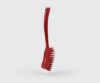 Picture of LONG HANDLE BRUSH STIFF RED