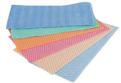 Picture of EASI WIPE ANTI BACTERIAL CLOTH YELLOW