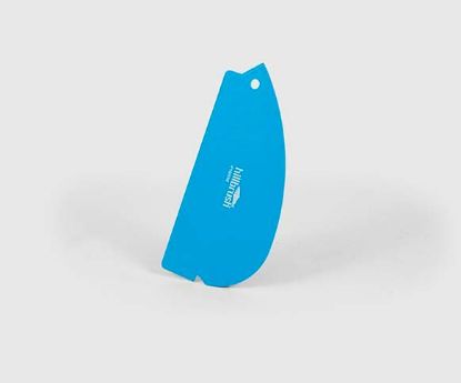 Picture of FLEXIBLE PLASTIC SCRAPER BLUE