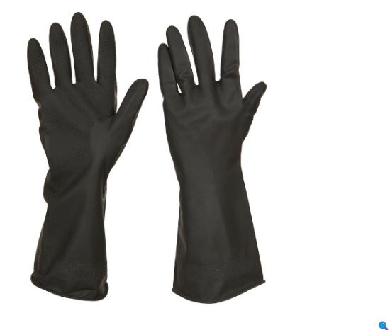 Picture of BLACK GLOVES INDUSTRIAL - L