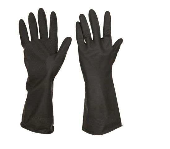 Picture of BLACK GLOVES INDUSTRIAL - M