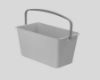 Picture of RECTANGULAR BUCKET GREY