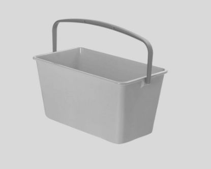 Picture of RECTANGULAR BUCKET GREY