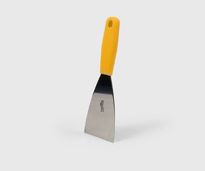 Picture of S/STEEL HAND SCRAPER YELLOW