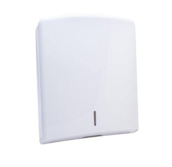 Picture of FOLDED PAPER TOWEL DISPENSER WHITE