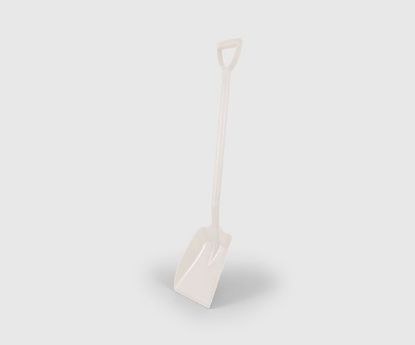 Picture of D-GRIP SHOVEL - WHITE