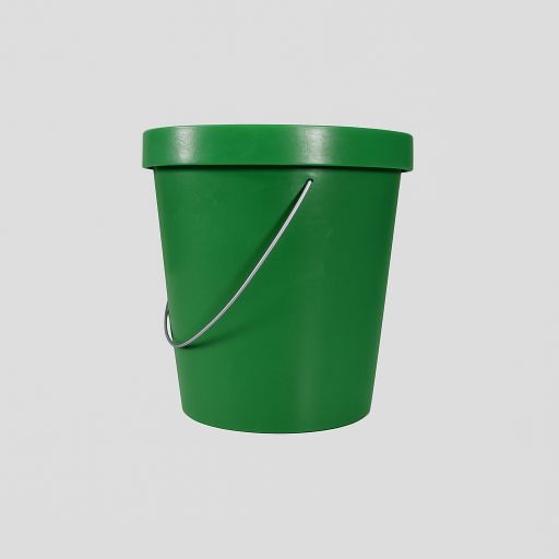 Picture of ROUND PLASTIC BUCKET GREEN