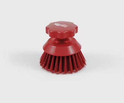 Picture of ROUND SCRUB BRUSH RED