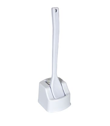 Picture of TOILET BRUSH SET SQUARE WHITE