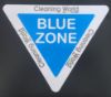 Picture of HYGIENE BLUE ZONE STICKER