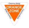 Picture of HYGIENE ORANGE ZONE STICKER