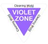 Picture of HYGIENE VIOLET ZONE STICKER