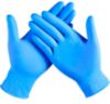 Picture of NITRILE GLOVES BLUE POWDER FREE S