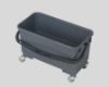 Picture of RECTANGULAR BUCKET GREY C/W CASTORS
