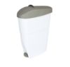 Picture of SANITARY BIN WHITE/GREY PLASTIC