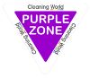 Picture of HYGIENE PURPLE ZONE STICKER