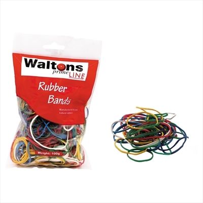 Picture of Waltons Primeline Rubber Bands 100g No 38