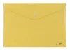 Picture of Waltons Primeline Poly Propylene Carry Folder with Press Stud CH201 (Each) Pastel Yellow